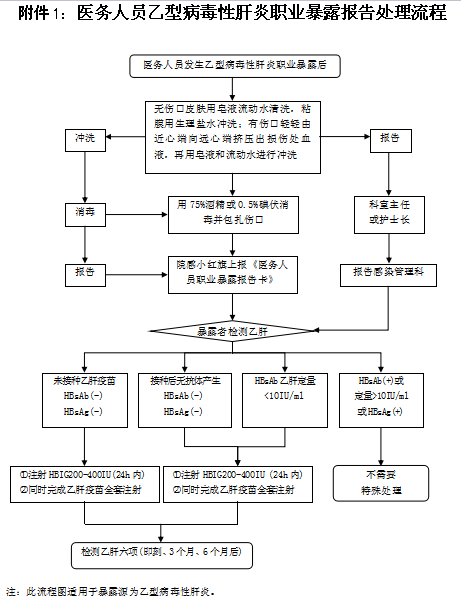 乙肝职业暴露